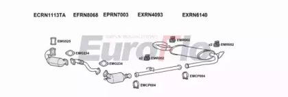 Система выпуска ОГ EuroFlo DNINT25D 7008B